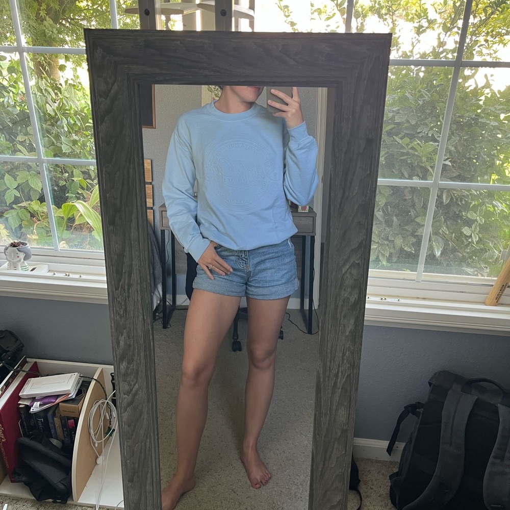 Santa Cruz, CA Surf City Surf Shop On the Wharf since 1961 Blue Women's Hoodie